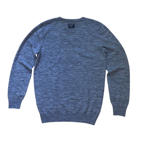 Dolce & Gabbana Men’s  V Neck Back Logo Wool V-neck Sweater Jumper Black Fits S - Picture 3 of 11